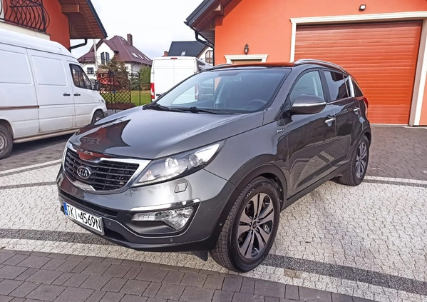 Kia Sportage cena 49900 przebieg: 186214, rok produkcji 2012 z Łasin małe 704